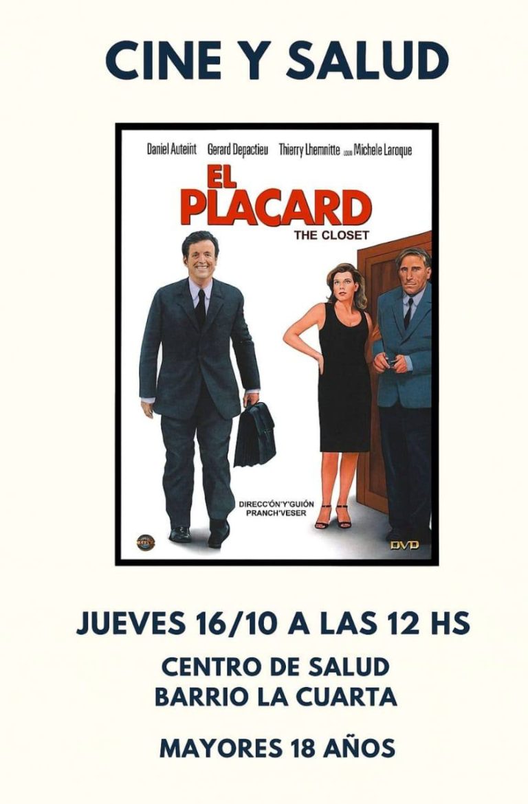 Ciclo de cine y salud.