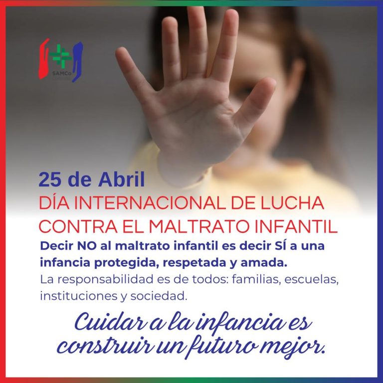 25 de Abril Día Internacional de Lucha contra el Maltrato Infantil