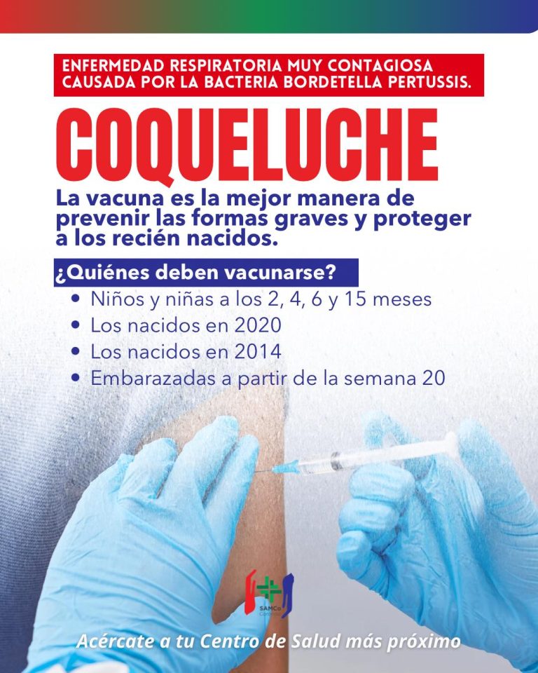 La Coqueluche, una Amenaza Latente que Podemos Prevenir